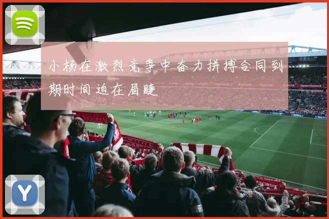 小杨在激烈竞争中奋力拼搏合同到期时间迫在眉睫
